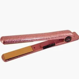 Chi Hair straightener Pink Glitter New CHI The Sparkler Pink 1 Inch Ceramic Hairstyling Iron main image 3